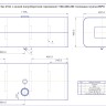 Топливный бак для КАМАЗ 1160х400х490, 210 литров, топливозаборник евро