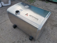 Топливный бак для KAMAZ 400 литров 1050х620х690 дополнительный с резьбой на перелив М33х2,0