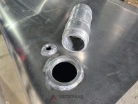 Алюминиевый топливный бак 2150х720х720, индивидуальный проект