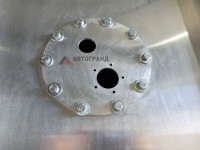 Алюминиевый бак для воды 830 литров, 1160х750х970