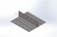 Перегородка паллетного ящика Шмитц (безрамный)