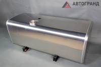 Алюминиевый топливный бак для КАМАЗ 1700х650х700, 700 литров с патрубком перелива