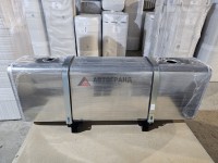 Бак гидравлический закабинного монтажа 1500х520х300 под фильтр "Bezares", 200 литров, в сборе